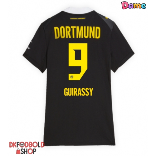 Borussia Dortmund Serhou Guirassy #9 Udebanetrøje Dame 2026-27 Kort ærmer